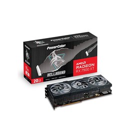 PowerColor RX 7900 XT 20G-L/OC Hellhound AMD Radeon RX 7900 XT 20GB GDDR6 320Bit Ekran Kartı