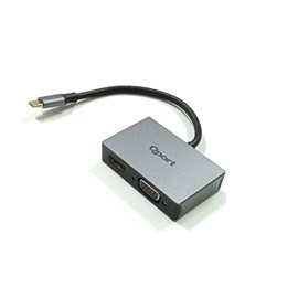 QPort Q-THV2 USB Type-C to HDMI/VGA Çevirici
