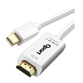 QPort Q-DPM 1.8 Metre Mini Display to HDMI Kablo