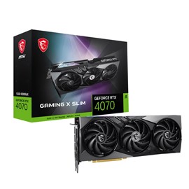 MSI GEFORCE RTX 4070 GAMING X SLIM 12G 12GB GDDR6X 192Bit Ekran Kartı