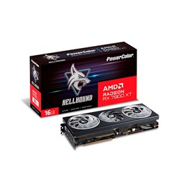 PowerColor RX 7800 XT 16G-L/OC Hellhound AMD Radeon RX 7800 XT 16GB GDDR6 256Bit Ekran Kartı