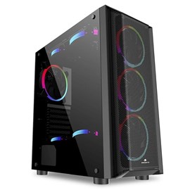 GameBooster GB-GH008BB 650W 80+ Bronze Siyah Mid Tower Gaming Kasa