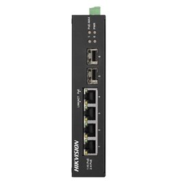 Hikvision DS-3T0506HP-E/HS 4 Port Yönetilemez Switch