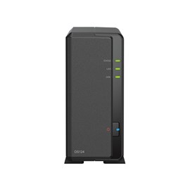 SYNOLOGY DS124 1GB 1x3.5" Yuvalı Tower NAS Depolama Ünitesi