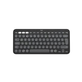 Logitech 920-011859 Pebble Keys 2 K380s Grafit Kablosuz Türkçe Q Klavye