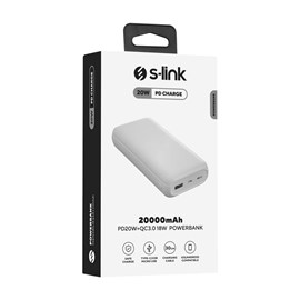 S-Link G205 Beyaz 20.000mAh PowerBank