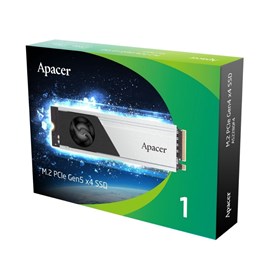 Apacer 1TB 11500/9000 MB/s M.2 PCIe Gen5 x4 SSD Disk (AP1TBAS2280F4-1)