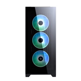 Frisby FC-9455G VETRO 850W 80+ Bronze Mid Tower Gaming Kasa