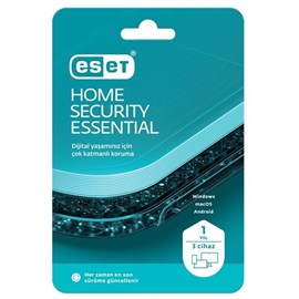 ESET Home Security Essential (3 Kullanıcı 1 Yıl ) Kutu
