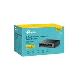 TP-Link LS105GP 5 Port Yönetilemez Switch