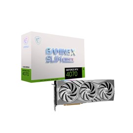 MSI GEFORCE RTX 4070 GAMING X SLIM WHITE 12G 12GB GDDR6X 192Bit Ekran Kartı