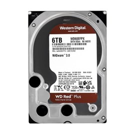 WD Red Plus 6TB 3.5" 5400Rpm 256MB SATA3 WD60EFPX NAS Diski