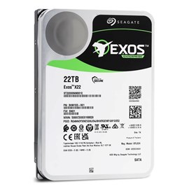 SEAGATE EXOS X22 22TB 7200RPM 512MB 3.5" SATA3 ST22000NM001E Enterprise Harddisk