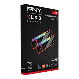PNY MD32GK2D5600040MXRGB XLR8 Gaming DDR5 32GB(2x16GB) 6000MHz PC Ram