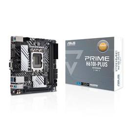 ASUS PRIME H610I-PLUS-CSM DDR5 LGA1700 DP/HDMI/VGA M.2 USB3.2 Mini ITX Anakart