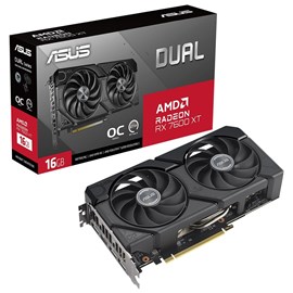 Asus DUAL-RX7600XT-O16G AMD Radeon RX 7600 XT 16GB GDDR6 128Bit Ekran Kartı