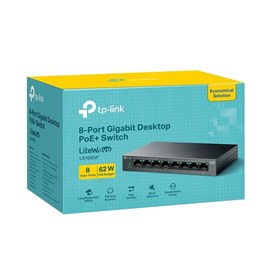 TP-Link LS108GP 8 Port Yönetilemez Switch