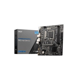 MSI PRO H610M-G DDR5 Intel H610 Soket 1700 mATX Anakart