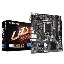 GIGABYTE H610M H V2 DDR5 LGA1700P VGA HDMI M.2 USB3.2 mATX Anakart