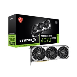 MSI GEFORCE RTX 4070 SUPER 12G VENTUS 3X OC 12GB GDDR6X 192Bit Ekran Kartı