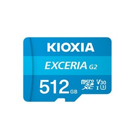 Kioxia LMEX2L512GG2 Exceria G2 512GB Micro SD Hafıza Kartı