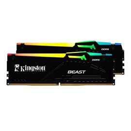 Kingston Beast RGB 64GB (2x32GB) DDR5 6400Mhz CL32 KF564C32BBEAK2-64TR PC Ram