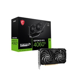 MSI GEFORCE RTX 4060 TI VENTUS 2X BLACK 8G 8GB GDDR6 128Bit Ekran Kartı