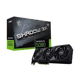 MSI GEFORCE RTX 5080 16G SHADOW 3X OC 16GB GDDR7 256Bit Ekran Kartı