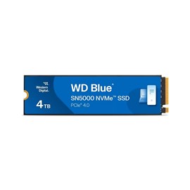 WD Blue SN5000 4TB M.2 NVMe PCIe Gen4 x4 5500/5000MB/s WDS400T4B0E SSD Disk