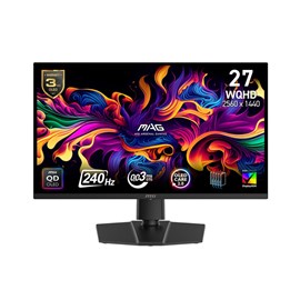 MSI MAG 271QP QD-OLED X24 26.5" 0.03MS 240Hz WQHD Gaming Monitör