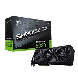 MSI GEFORCE RTX 5080 16G SHADOW 3X 16GB GDDR7 256Bit Ekran Kartı