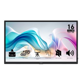 MSI PRO MP165 E6 15.6" 4MS 60Hz Full HD IPS Taşınabilir Monitör