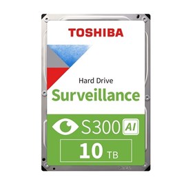 Toshiba S300 AI 10TB 3.5" 7200RPM SATA 512MB MG10ADA10TE-V 7/24 Güvenlik Diski