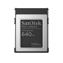 SANDISK 640GB PRO-CINEMA CFexpress Type-B SDCFEC-640G-GN4NN Hafıza Kartı