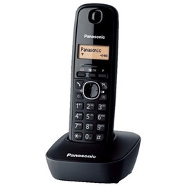 Panasonic KX-TG1611 Lcd Ekran 50 Rehber Hafızalı Siyah Dect Telefon