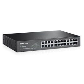 TP-Link 24 Port TL-SF1024D 10/100 Desktop Çelik Kasa Yönetilemez Switch