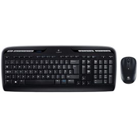 Logitech MK330 Q Kablosuz Usb Siyah Multimedya Klavye/Mouse Set 920-003988