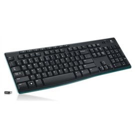 Logitech K270 920-003761 Q Kablosuz Multimedya Siyah Klavye