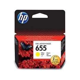 Hp CZ112AE (655) Deskjet 5525 Modeli Sarı Mürekkep Kartuş