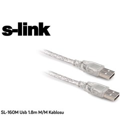 S-Link SL-160M Usb 2.0 1.8 Metre E/E Usb Kablosu 