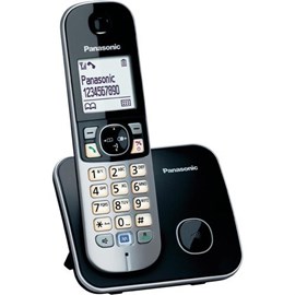 Panasonic Dect Telefon KX-TG6811 (Elektrik Kesintisinde Konuşabilme) Siyah