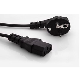 S-LINK SL-P175 1.5 Metre 0.75mm Siyah Kasa Power Kablosu