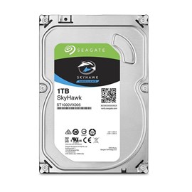 Seagate Skyhawk 3.5" 1TB 5900RPM 64MB SATA3 180MB/S 180TB/Y ST1000VX005 7/24 Güvenlik Kamerası Diski