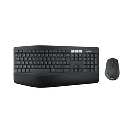 Logitech MK850 Q Kablosuz Usb Siyah Performans Klavye/Mouse Set 920-008230