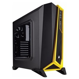 Corsair Spec-Alpha Siyah/Sarı Pencereli Gaming Kasa PSU Yok (CC-9011094-WW)