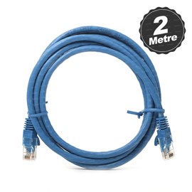 Dark DK-CB-NT6U200BU Cat6 Utp 2 Metre %100 Bakır Mavi Patch Kablo