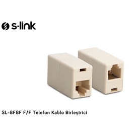 S-LINK SL-8F8F CAT5 Rj45 Ara Adaptör