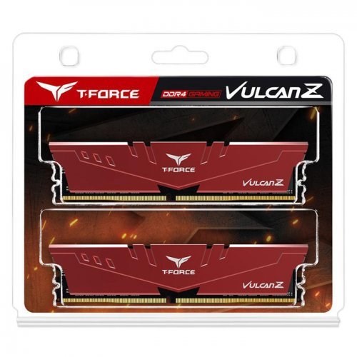Team T-Force Vulcan Z 3000MHz 16GB (2x8GB) DDR4 CL16 Kırmızı