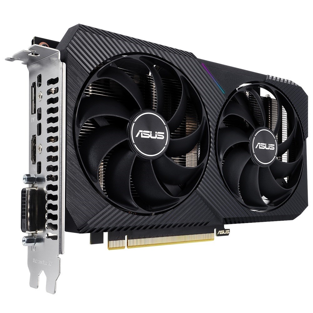 Asus DUAL-RTX3050-O8G-V2 Dual Nvidia GeForce RTX 3050 OC 8GB GDDR6 ...
