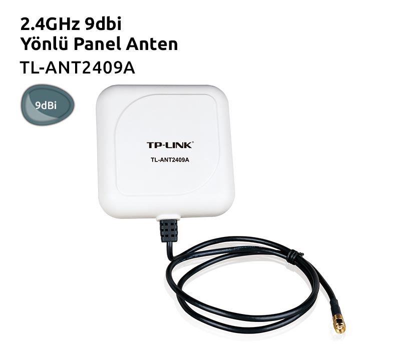 TP-LINK TL-ANT2409A 2.4GHz 9dBi Yönlü Anten